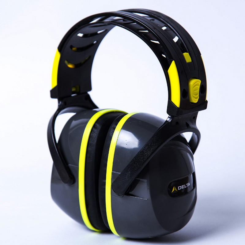 代尔塔隔音耳罩射击静音耳机工业防噪声降噪护