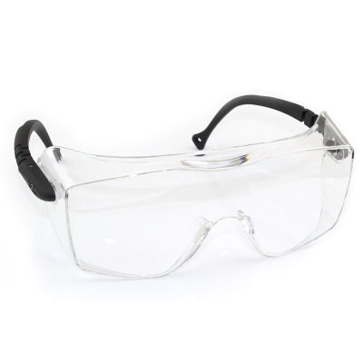 3M 防护眼镜 防冲击防紫外线防风沙骑行工作劳保防护可佩带近视眼镜