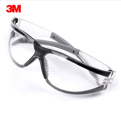 3M眼镜11394护目镜防尘防沙防紫外线舒适型防护眼镜