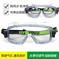 UVEX9405714优唯斯眼镜 防尘防粉尘工业劳保护目镜 软边挡风眼罩