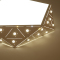 简约现代led客厅灯多边形家用大气创意个性吸顶灯温馨主卧室餐厅镂空钻石灯饰玄关灯阳台灯书房房间吸顶灯后现代简欧欧式灯具 白色：直径420mm-白光