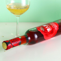 白洋河甜型红葡萄酒红酒甜葡萄酒女士红酒果酒女人红酒单支375ml*1瓶装