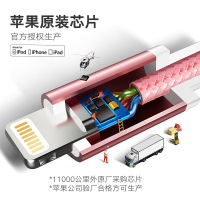 绿联 MFi认证苹果数据线快充线充电线通用iPhone11Pro Max/XR/Xs/87手机iPad平板充电器线