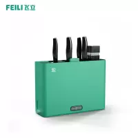 飞立FL-D03C砧板筷子刀具菜板消毒机家用小型智能紫外线杀菌烘干消毒刀架