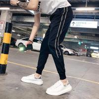 夏季男士修身休闲裤韩版潮流束脚网红同款学生青年男装九分裤子 臻依缘