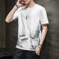 1/2件装男士短袖T恤夏季潮流体桖宽松潮牌中国风青年男装半袖丅恤上衣服 臻依缘