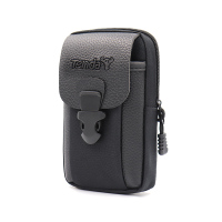 腰包男士工地干活工作用穿皮带防水套帆布竖款户外多功能袋手机包威珺