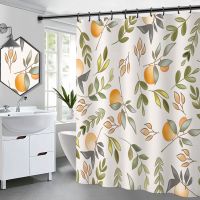 卫生间隔断帘防水浴帘布防霉套装免打孔洗澡间窗帘淋浴房挂帘子澜思呢