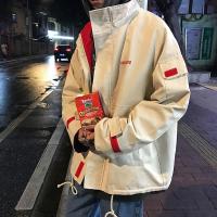 男士外套立领无帽帅气工装夹克秋季2021年新款休闲机能棒球衣服男臻依缘