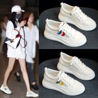 网面小白鞋女学生韩版百搭老爹鞋2021春夏新款透气平底单鞋女ins臻依缘