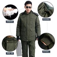 电焊工工作服棉衣男加厚冬季劳保服大衣汽修棉布耐磨棉袄加绒棉服臻依缘