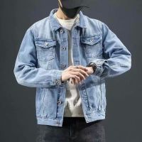 秋冬季男士加绒外套男宽松加厚牛仔上衣韩版潮流学生帅气夹克 臻依缘