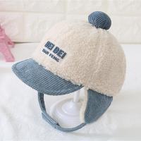 宝宝帽子秋冬季鸭舌帽可爱超萌女童保暖冬天护耳软檐儿童个性潮 臻依缘