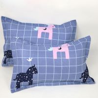 大枕套枕头套一对成人加大加厚宿舍棉枕芯枕头家居单人情侣枕皮 澜思呢