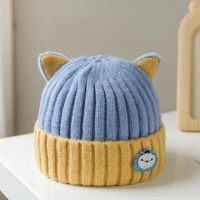 宝宝帽子秋冬季可爱超萌儿童秋冬款男童女童婴儿毛线帽婴幼儿冬帽 臻依缘