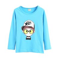 童装男童长袖T恤秋中大童上衣男孩秋衣儿童打底衫宝宝韩版 臻依缘