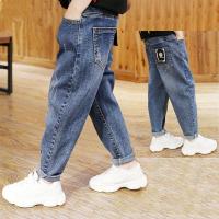 童装男童牛仔裤2021春秋装新款男孩长裤子儿童中大童裤子洋气韩版 臻依缘