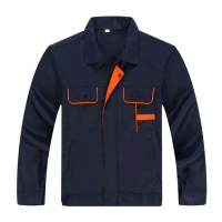 工作服男套装长袖加厚耐磨春秋汽修电焊工上衣工厂车间定制劳保服 臻依缘