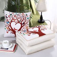 汽车抱枕被夏凉被空调被抱枕被子两用汽车靠垫靠枕头被车载空调被 澜思呢