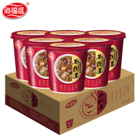海福盛红枣桂圆粥6杯装营养冲泡速溶即食品粥米夜宵早餐代餐方便速食八宝粥