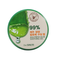 The Saem/得鲜韩国99%芦荟凝胶面膜面霜 保湿淡化痘印面膜高补水