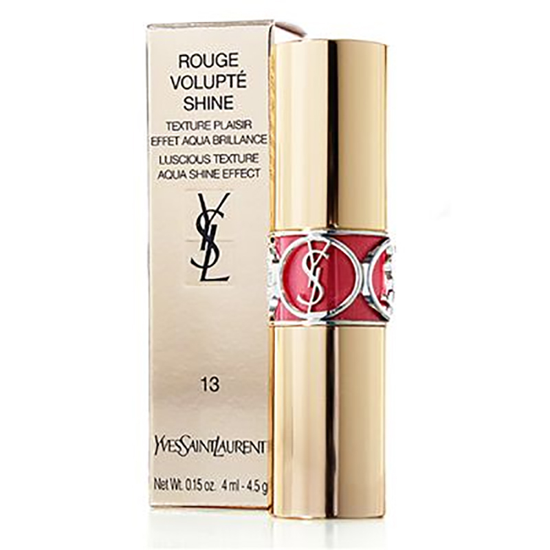 圣罗兰ysl口红迷魅亮彩圆管唇膏45g滋润保湿持久不掉色19华丽转身