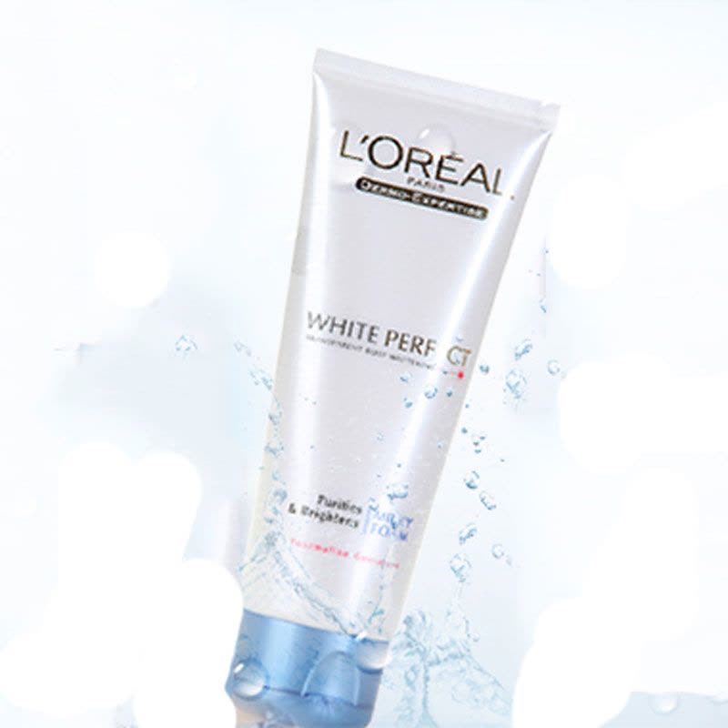 LOREAL欧莱雅雪颜 复颜抗皱去角质保湿补水洁面膏女士洗面奶100ml图片