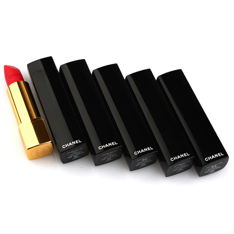 chanel/香奈儿炫亮魅力丝绒唇膏水亮口红3.5g 90#千颂伊嫩橘色