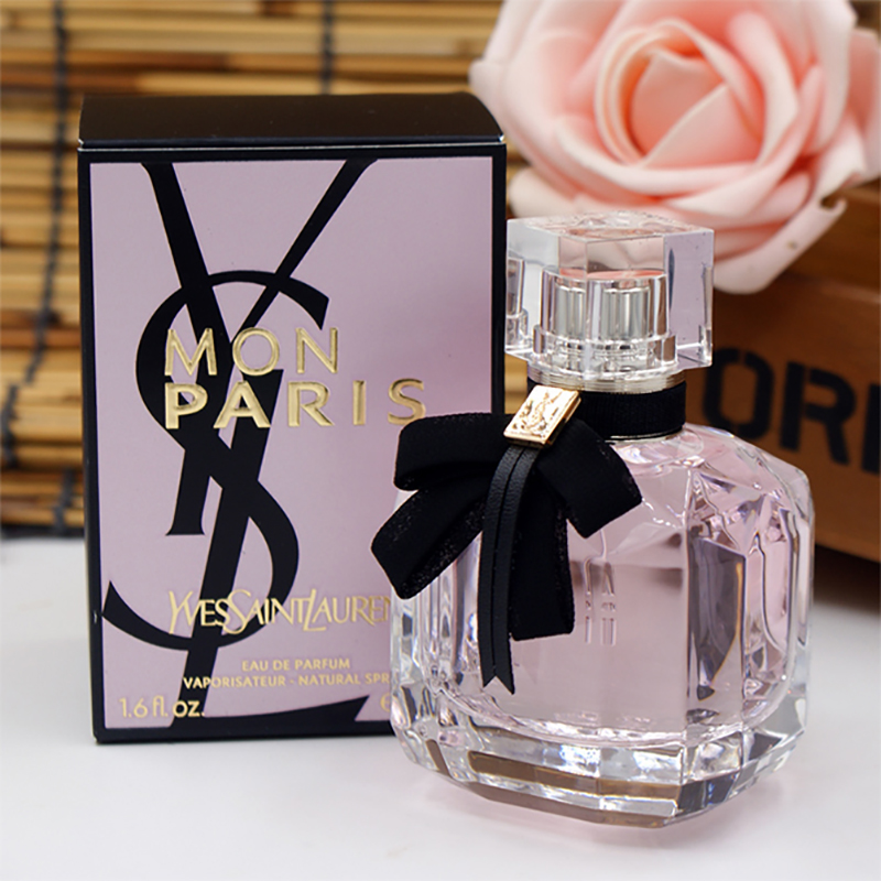 圣罗兰(YSL)Mon Paris我的巴黎女士香水EDP 反转巴黎女士EDP香精50ml 迪丽热巴推荐 情人节生日礼物