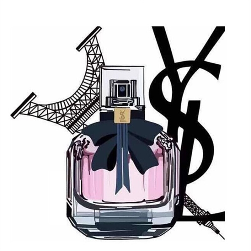 圣罗兰(YSL)Mon Paris我的巴黎女士香水EDP 反转巴黎女士EDP香精50ml 迪丽热巴推荐 情人节生日礼物