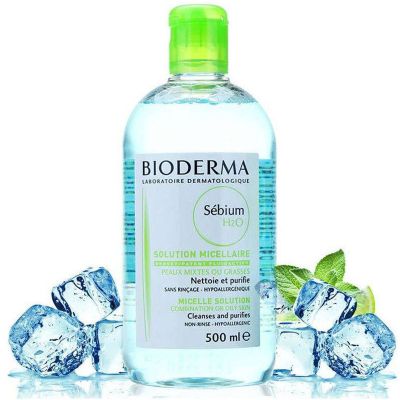 Bioderma贝德玛 卸妆水舒妍洁肤液 蓝水-干性中性敏感性500ml