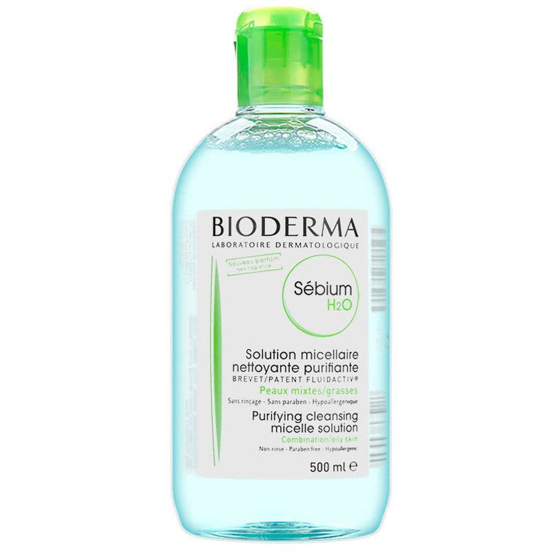 Bioderma贝德玛 卸妆水舒妍洁肤液 蓝水-干性中性敏感性500ml图片