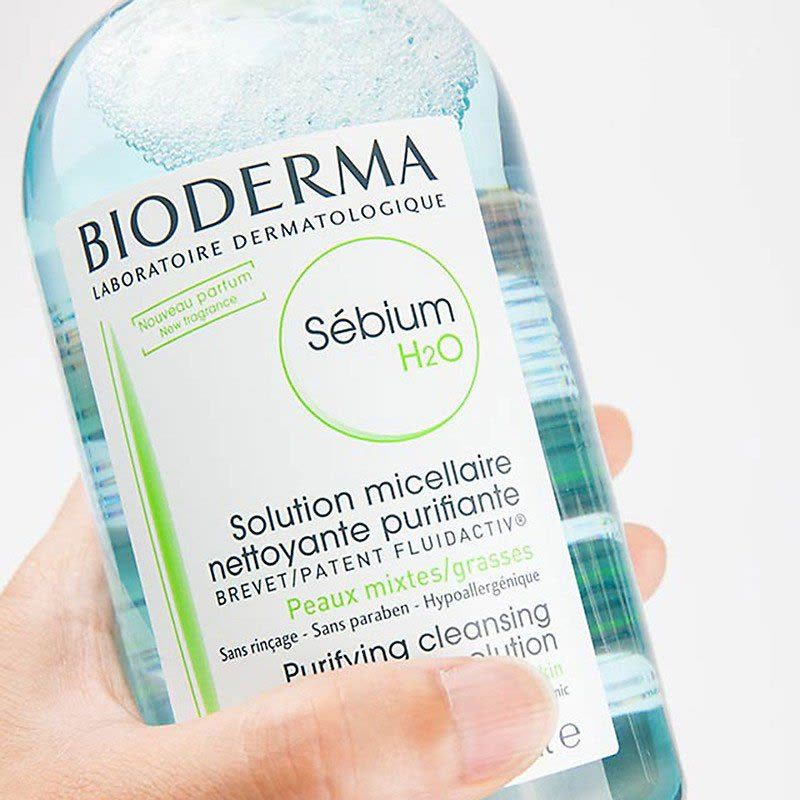 Bioderma贝德玛 卸妆水舒妍洁肤液 蓝水-干性中性敏感性500ml图片