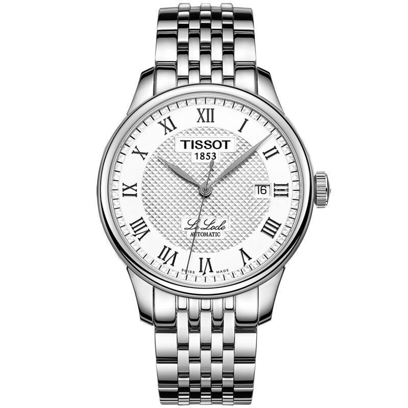 天梭(TISSOT)手表 力洛克系列机械表男士腕表时尚手表全自动机械表男士腕表