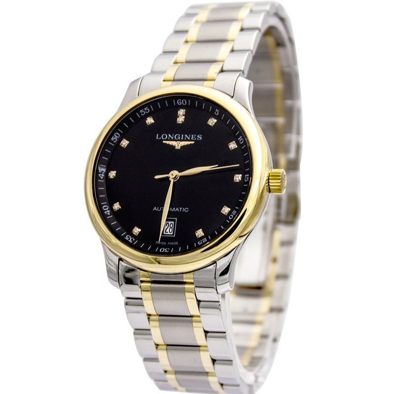 浪琴longines手表名匠系列机械男士手表情侣表钢带男表l26285577