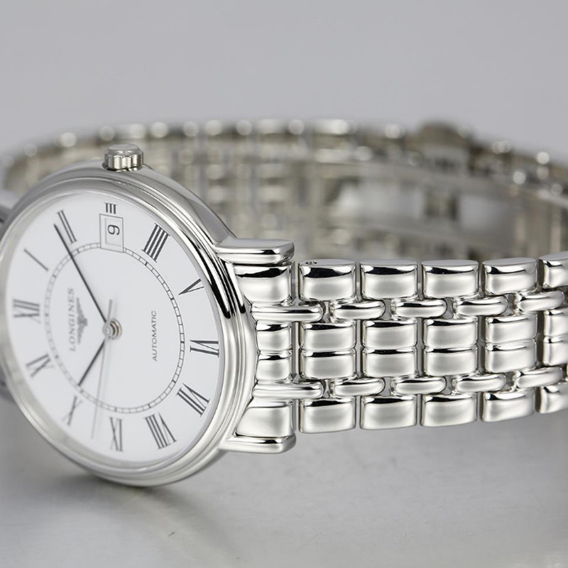 浪琴(Longines)正品手表 瑰丽系列时尚男表 自动机械钢带男士手表 休闲 正装男士手表L4.921.4.11.6
