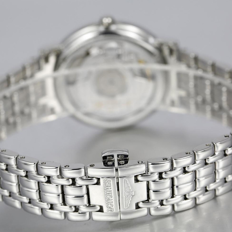浪琴(Longines)正品手表 瑰丽系列时尚男表 自动机械钢带男士手表 休闲 正装男士手表L4.921.4.11.6