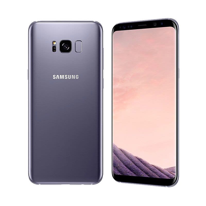 三星(SAMSUNG) Galaxy S8 4G+64G 港版 全网通双卡双待智能手机4G手机 幻紫灰图片