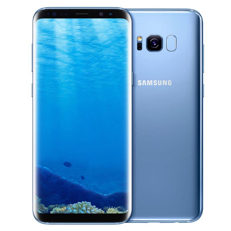 三星(SAMSUNG) Galaxy S8+ 4G+64G 港版 全网通双卡双待智能手机4G手机蓝色图片