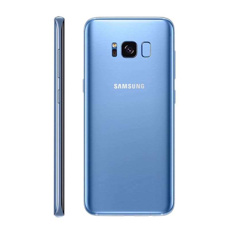 三星(SAMSUNG) Galaxy S8+ 4G+64G 港版 全网通双卡双待智能手机4G手机蓝色图片