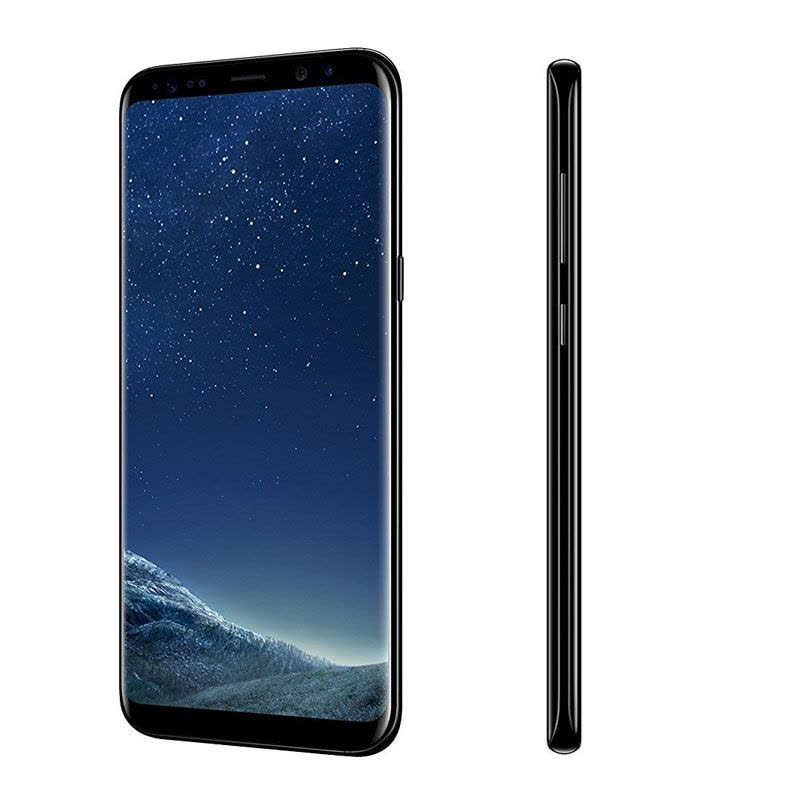 三星(SAMSUNG) Galaxy S8+ 4G+64G 港版 全网通双卡双待智能手机4G手机黑色图片