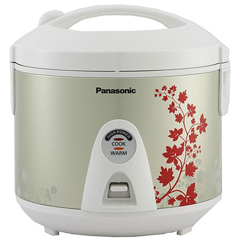 松下(Panasonic) SR-TEM10电饭煲乐声西施电饭锅家用蒸煮锅炖汤煮粥1L(国内3L)枫叶金
