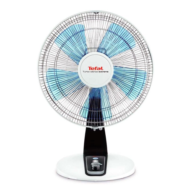 TEFAL 特福VF2630 12英寸坐台扇风扇电风扇智能电风扇五扇叶落地扇台式扇