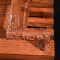 摩纳小镇 新中式红木茶水桌茶台餐桌餐椅刺猬紫檀组合住宅婚房家具