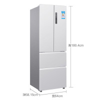 【预售】海尔（Haier）BCD-310WDPF 310升多门冰箱 触屏智控无霜节能
