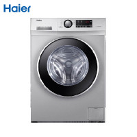 海尔 (Haier) XQG80-B12726 8公斤变频滚筒洗衣机（银灰色）