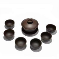 [联系在线客服]晒图后赢德化茶具功夫玲珑雪花紫砂套装泡茶壶 整套 评价20字以上并上传3-5张产品实拍图送