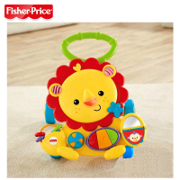 费雪Fisher Price 声光狮子手推车学步车Y9854