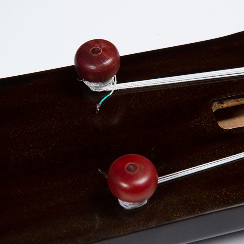 古琴经典纯生漆仲尼款古琴 百年老杉木精品音色好赠送大礼包图片