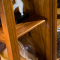 龙森家具 实木书柜乌金木书柜现代书架组合置物架书房家具